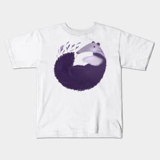 Purple ant eater Kids T-Shirt
